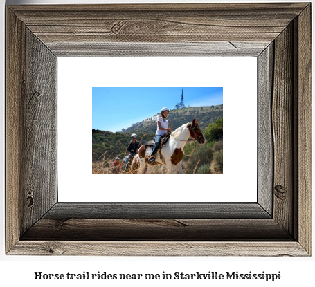 horse trail rides near me in Starkville, Mississippi